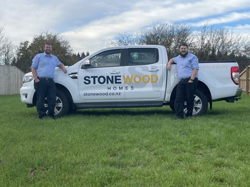 Aaron Strong and Lewis Strong - Stonewood Homes North Canterbury
