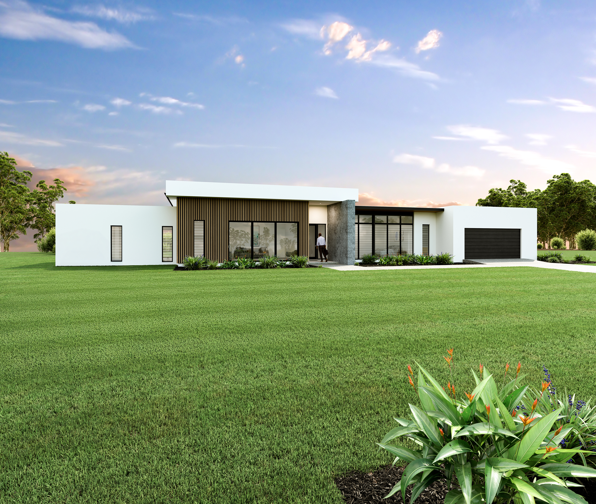 Montana 370 Modern sunset - Stonewood's Lifestyle Range