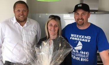 Stonewood Homes hands over replacement house to the Tomlinsons